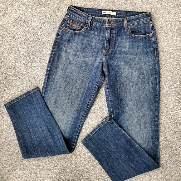 Levi's Women's Mid Rise Skinny Jeans Sz 10M - Picture 2 of 6